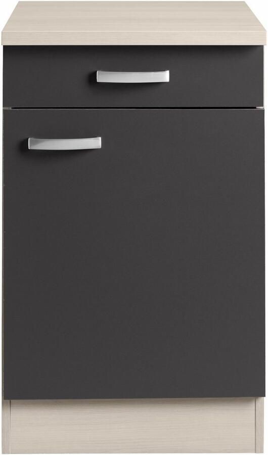 OPTIFIT Onderkast Faro met metalen handgrepen breedte 50 cm - Foto 5