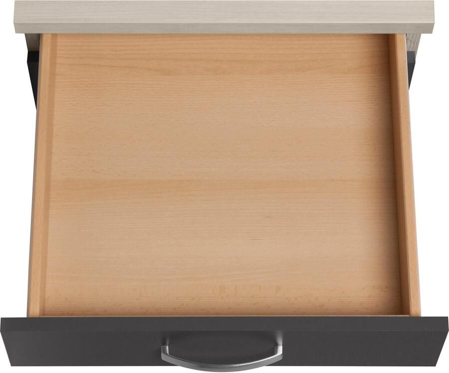 OPTIFIT Onderkast Faro met metalen handgrepen breedte 50 cm - Foto 3