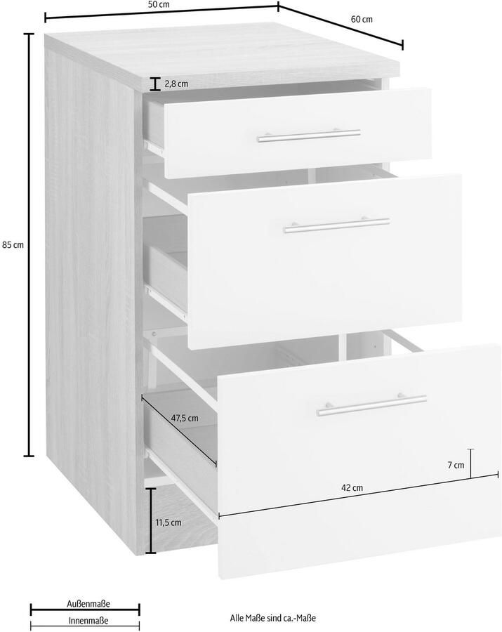 OPTIFIT Onderkast Kalmar breedte 50 cm - Foto 2