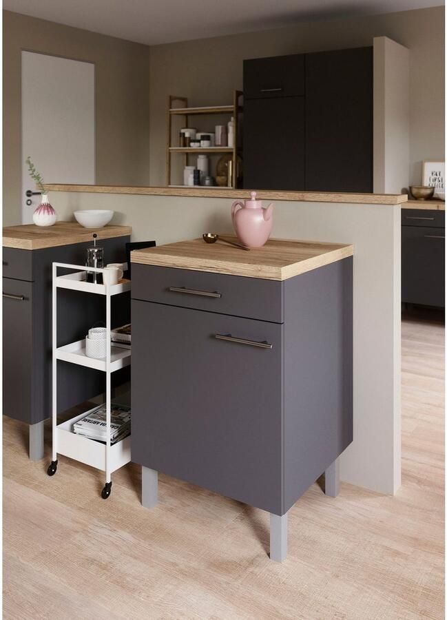 OPTIFIT Onderkast Lilly Breedte 60 cm 1 deur 1 lade - Foto 3