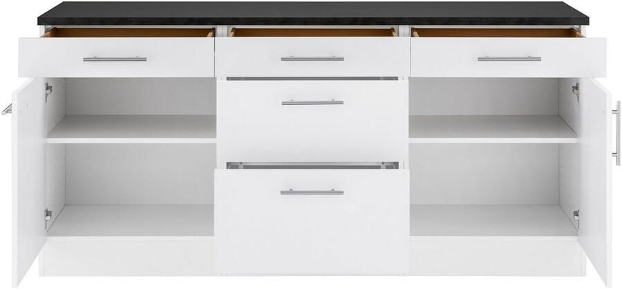 OPTIFIT Onderkast Mini breedte 180 cm met metalen handgrepen - Foto 8