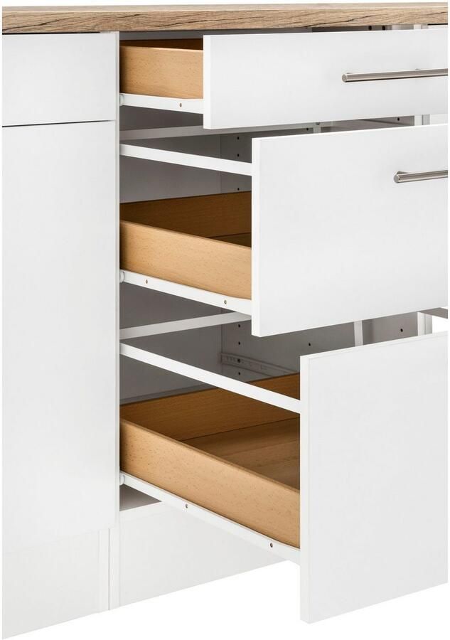 OPTIFIT Onderkast Mini breedte 180 cm met metalen handgrepen - Foto 4