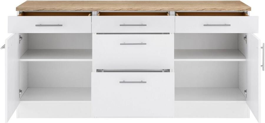 OPTIFIT Onderkast Mini breedte 180 cm met metalen handgrepen - Foto 10