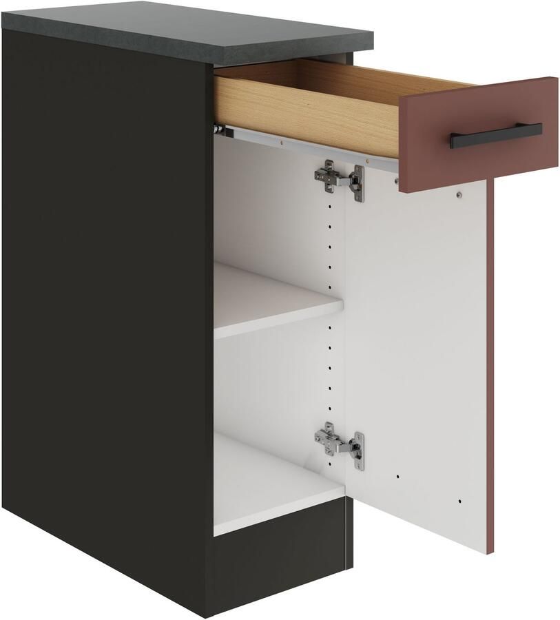 OPTIFIT Onderkast Palma Breedte 30 cm met 1 deur en 1 lade