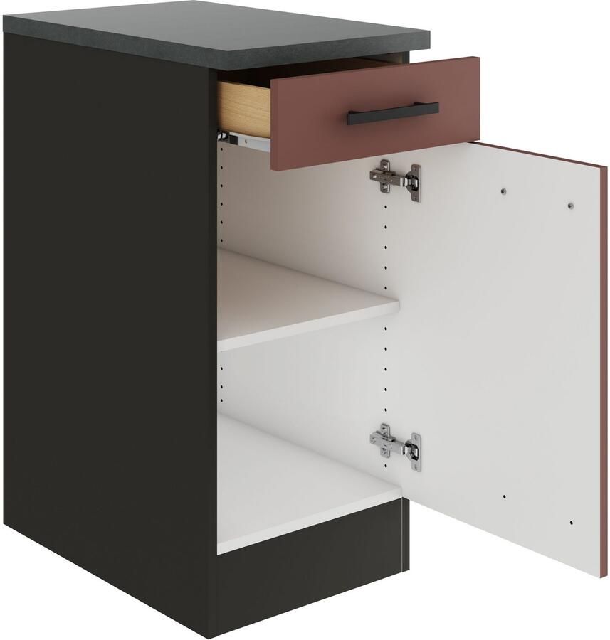 OPTIFIT Onderkast Palma Breedte 40 cm met 1 deur en 1 lade