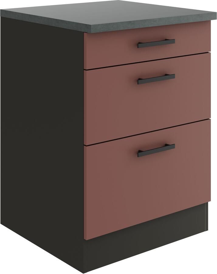 OPTIFIT Onderkast Palma Breedte 60 cm met 3 lades - Foto 3