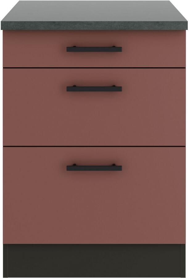 OPTIFIT Onderkast Palma Breedte 60 cm met 3 lades - Foto 2