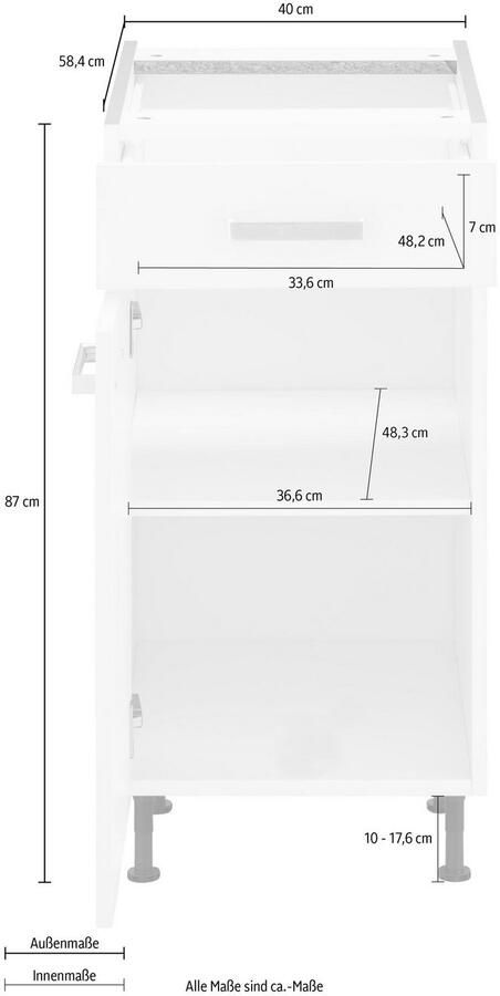 OPTIFIT Onderkast Parma Breedte 40 cm - Foto 4