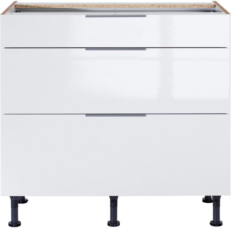 OPTIFIT Onderkast Tara volledig uittrekbaar en soft-closefunctie breedte 90 cm