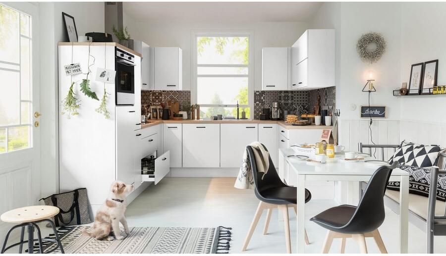 OPTIFIT Oven- koelkastombouw Elga met soft-close-functie in hoogte verstelbare poten breedte 60 cm - Foto 2