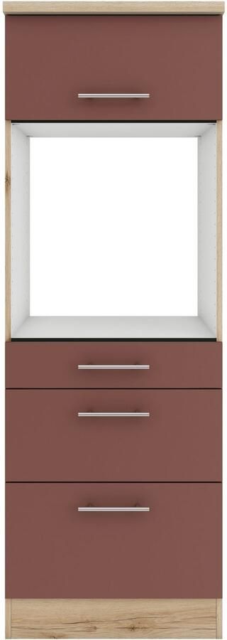 OPTIFIT Ovenombouwkast Bella Breedte 60 cm met 3 lades en 1 klep - Foto 2