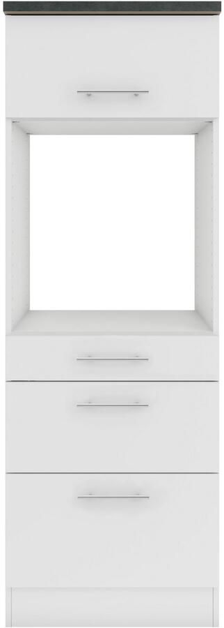 OPTIFIT Ovenombouwkast Bella Breedte 60 cm met 3 lades en 1 klep - Foto 2