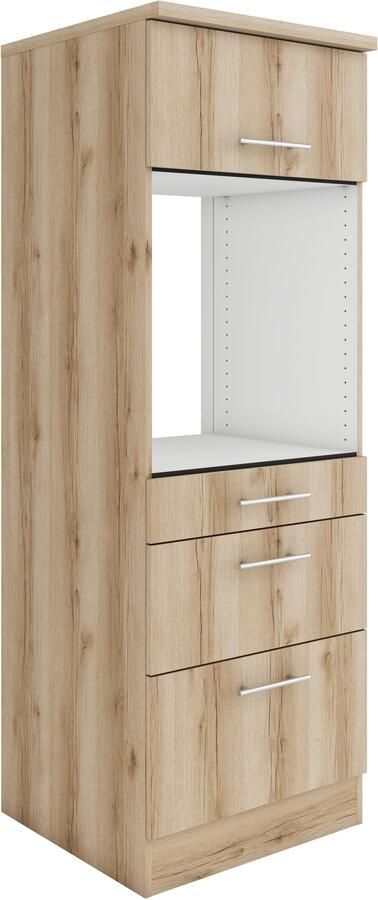 OPTIFIT Ovenombouwkast Bella Breedte 60 cm met 3 lades en 1 klep - Foto 3