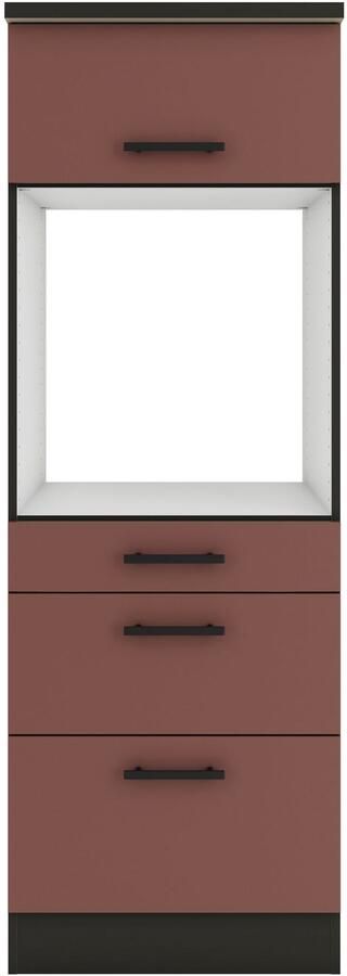 OPTIFIT Ovenombouwkast Palma Breedte 60 cm 3 lades 1 klep - Foto 2