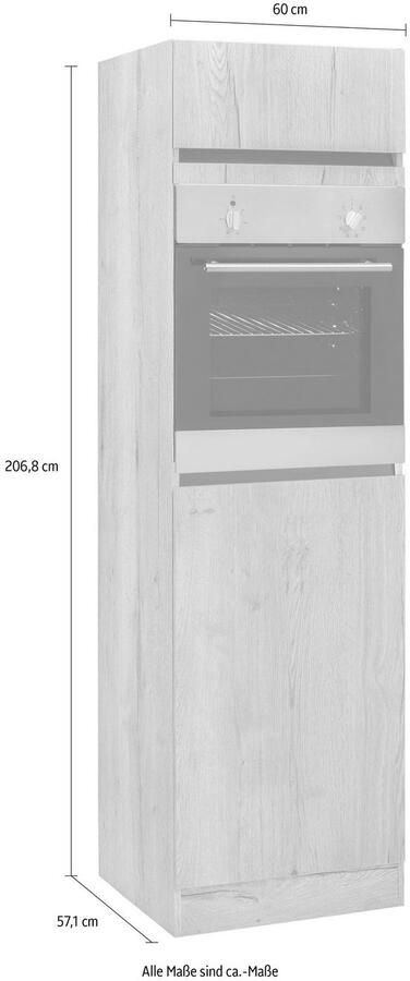 OPTIFIT Ovenombouwkast Roth Breedte 60 cm - Foto 4