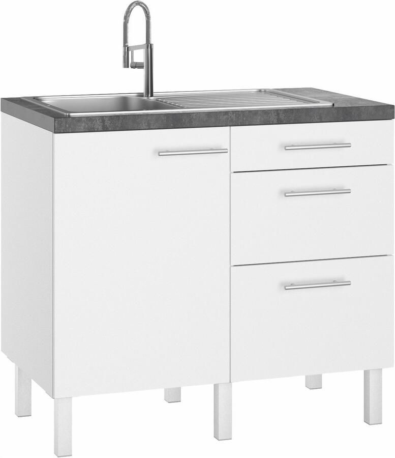 OPTIFIT Pantry keuken Lilly Breedte 100 cm - Foto 6