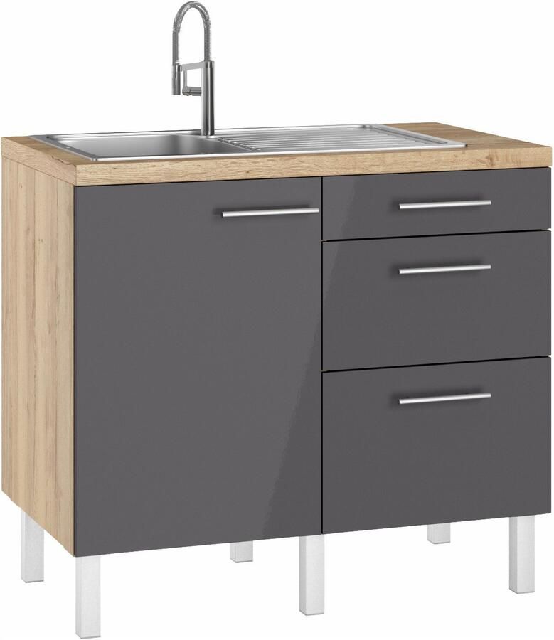 OPTIFIT Pantry keuken Lilly Breedte 100 cm - Foto 6