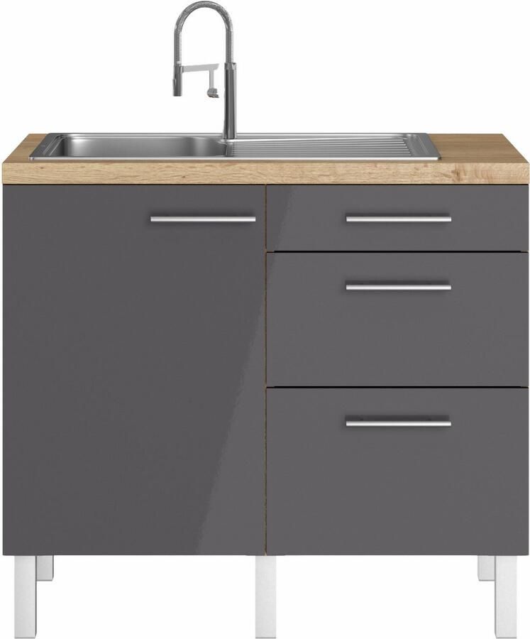 OPTIFIT Pantry keuken Lilly Breedte 100 cm - Foto 2