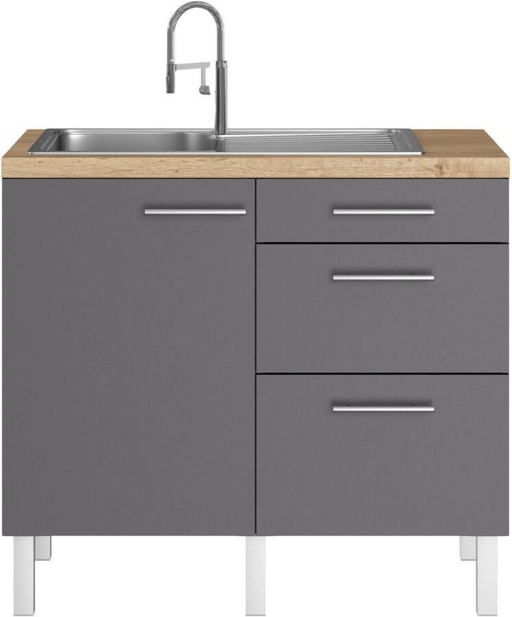 OPTIFIT Pantry keuken Lilly Breedte 100 cm - Foto 2