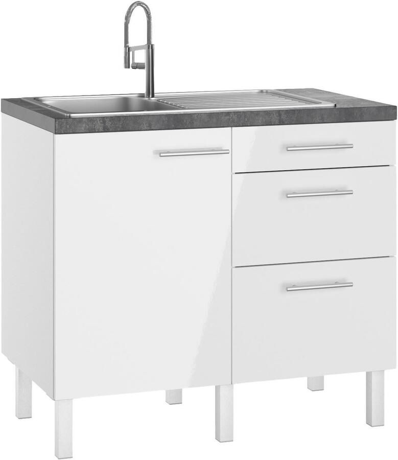 OPTIFIT Pantry keuken Lilly Breedte 100 cm - Foto 6