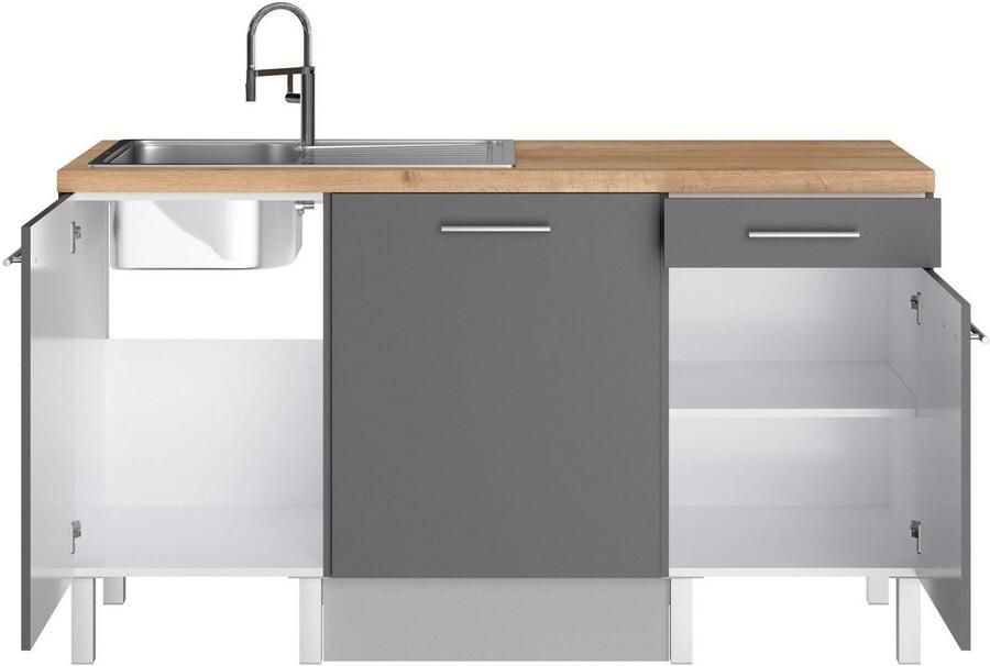 OPTIFIT Pantry keuken Lilly Breedte 160 cm optioneel met elektrische apparaten - Foto 5