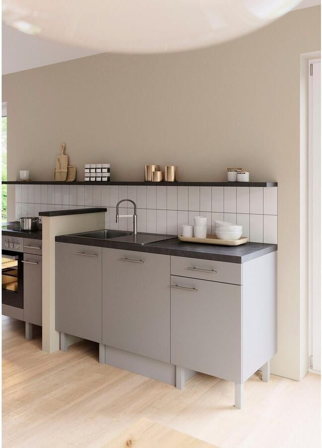 OPTIFIT Pantry keuken Lilly Breedte 160 cm optioneel met elektrische apparaten - Foto 2