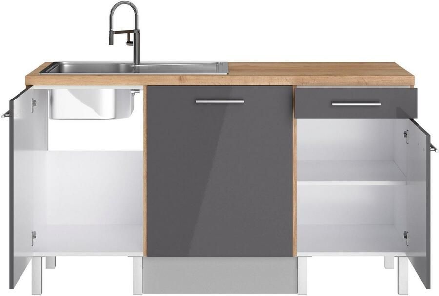 OPTIFIT Pantry keuken Lilly Breedte 160 cm optioneel met elektrische apparaten - Foto 5