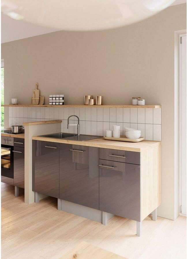 OPTIFIT Keuken Lilly Breedte 160 cm optioneel met elektrische apparaten - Foto 2