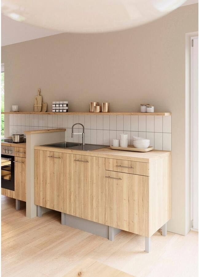 OPTIFIT Pantry keuken Lilly Breedte 160 cm optioneel met elektrische apparaten - Foto 2