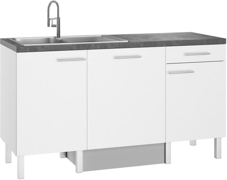 OPTIFIT Pantry keuken Lilly Breedte 160 cm optioneel met elektrische apparaten