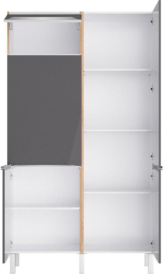 OPTIFIT Pantry keuken Lilly2 Breedte 120 cm optioneel met elektrische apparaten - Foto 3