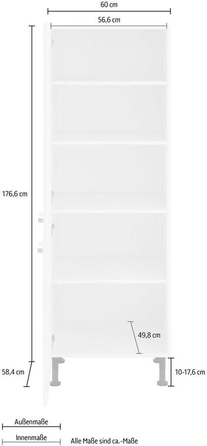 OPTIFIT Smalle kast Parma Breedte 60 cm - Foto 2