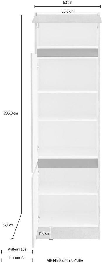 OPTIFIT Smalle kast Roth Breedte 60 cm - Foto 5