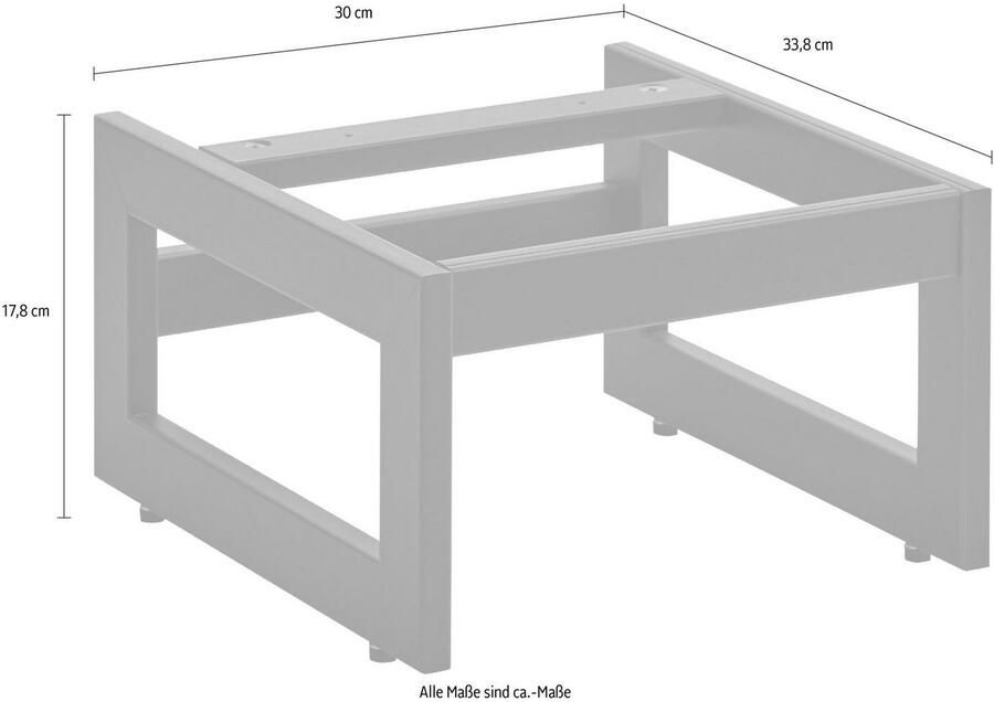 OPTIFIT Voet Yukon (1 stuk)