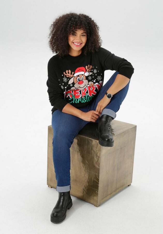 OTTO Aniston PLUS Kersttrui - Foto 5