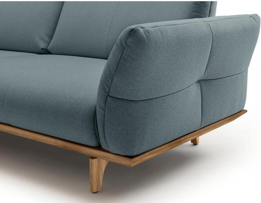 OTTO Creation BY ROLF BENZ 3 5-zitsbank Hs.460 Onderstel en poten in walnotenhout breedte 228 cm