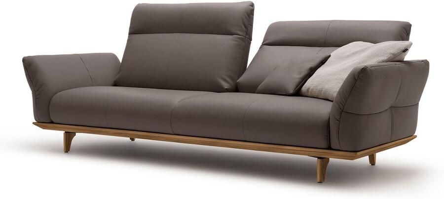 OTTO Creation BY ROLF BENZ 3 5-zitsbank Hs.460 Onderstel en poten in walnotenhout breedte 228 cm - Foto 4