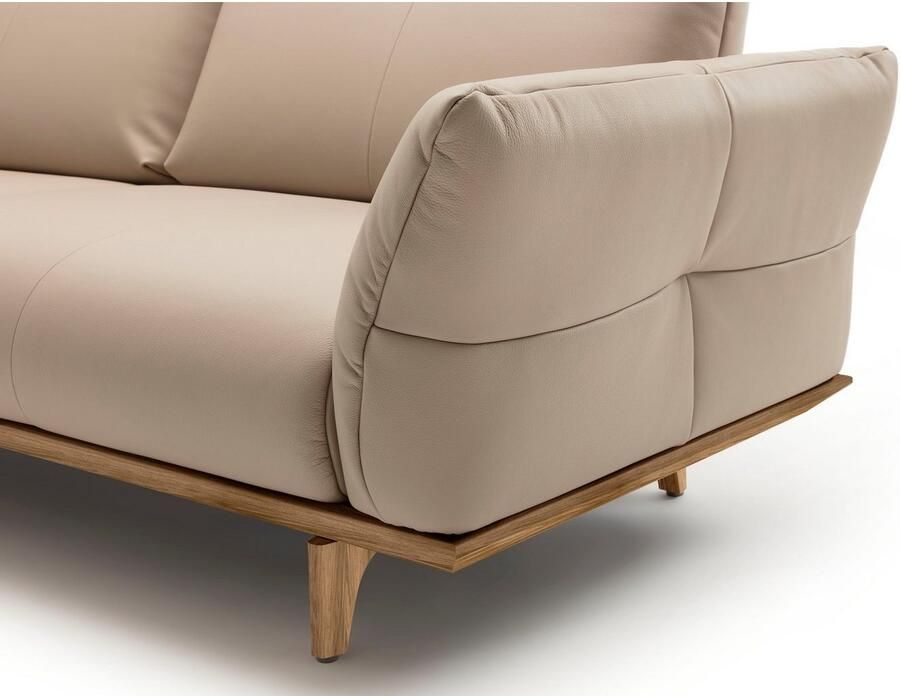 OTTO Creation BY ROLF BENZ 3 5-zitsbank Hs.460 Onderstel en poten in walnotenhout breedte 228 cm