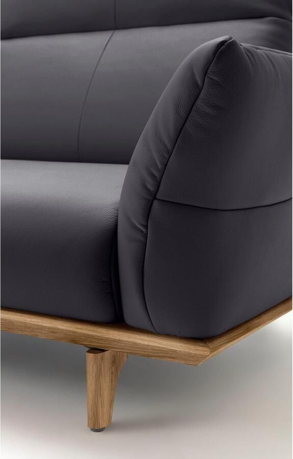 OTTO Creation BY ROLF BENZ 3-zitsbank Hs.460 Onderstel in walnotenhout walnotenhouten poten breedte 208 cm - Foto 2