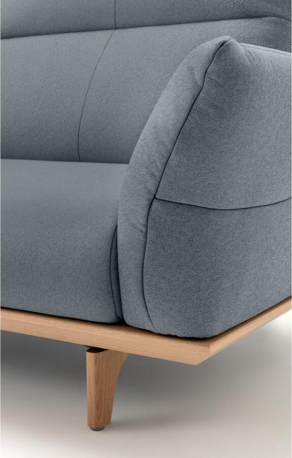 OTTO Creation BY ROLF BENZ 4-zitsbank Hs.460 Onderstel in eiken poten in natuurlijk eiken breedte 248 cm - Foto 2