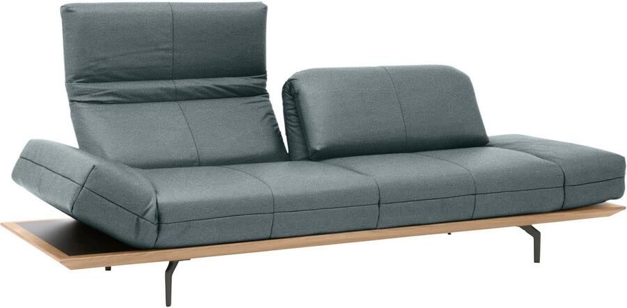 OTTO Creation BY ROLF BENZ 3-zitsbank CR.420 design bank loungesofa in 2 kwaliteiten houten frame in eiken natuur of noten breedte 232 cm - Foto 3