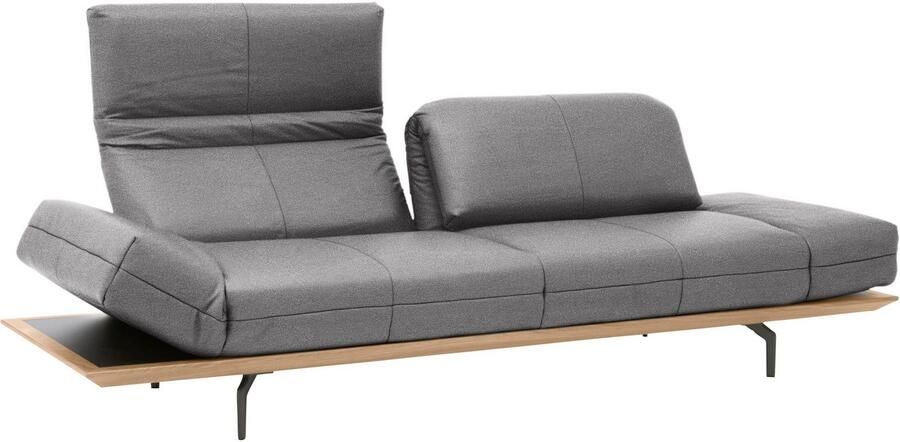 OTTO Creation BY ROLF BENZ 3-zitsbank CR.420 design bank loungesofa in 2 kwaliteiten houten frame in eiken natuur of noten breedte 232 cm - Foto 3