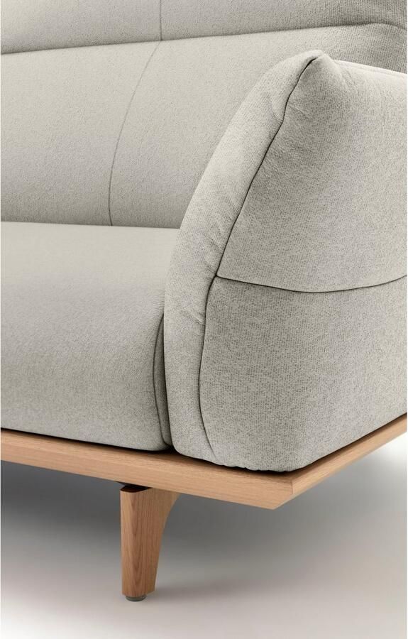 OTTO Creation BY ROLF BENZ 3 5-zitsbank Hs.460 Onderstel in eiken poten in natuurlijk eiken breedte 228 cm - Foto 2