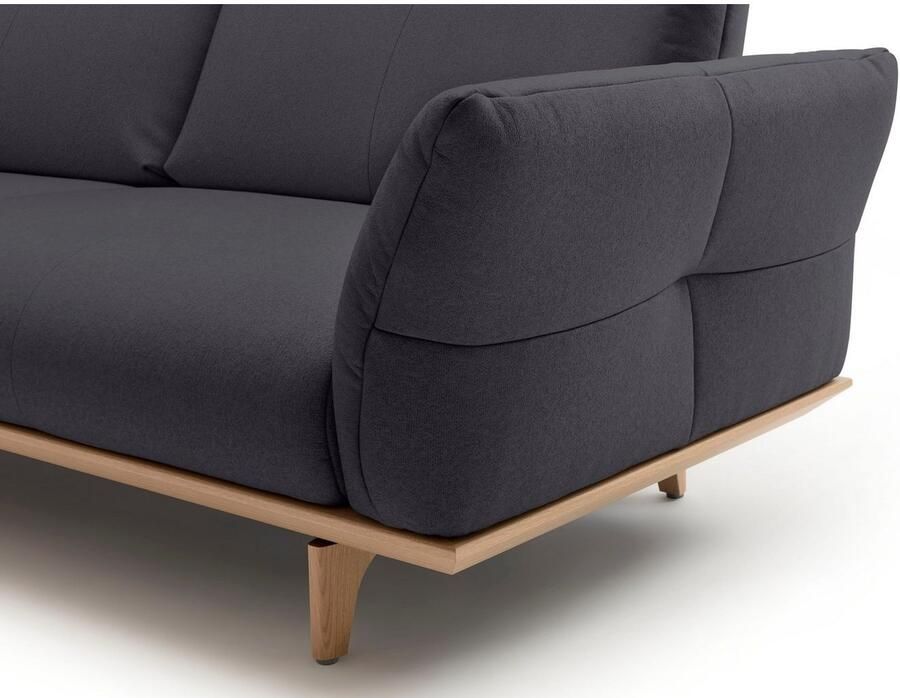 OTTO Creation BY ROLF BENZ 3-zitsbank Hs.460 Onderstel in eiken poten in natuurlijk eiken breedte 208 cm