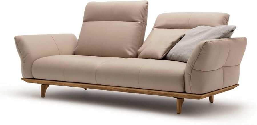 OTTO Creation BY ROLF BENZ 3-zitsbank Hs.460 Onderstel in walnotenhout walnotenhouten poten breedte 208 cm - Foto 4