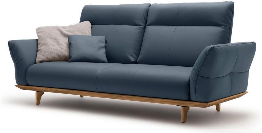 OTTO Creation BY ROLF BENZ 3-zitsbank Hs.460 Onderstel in walnotenhout walnotenhouten poten breedte 208 cm - Foto 3