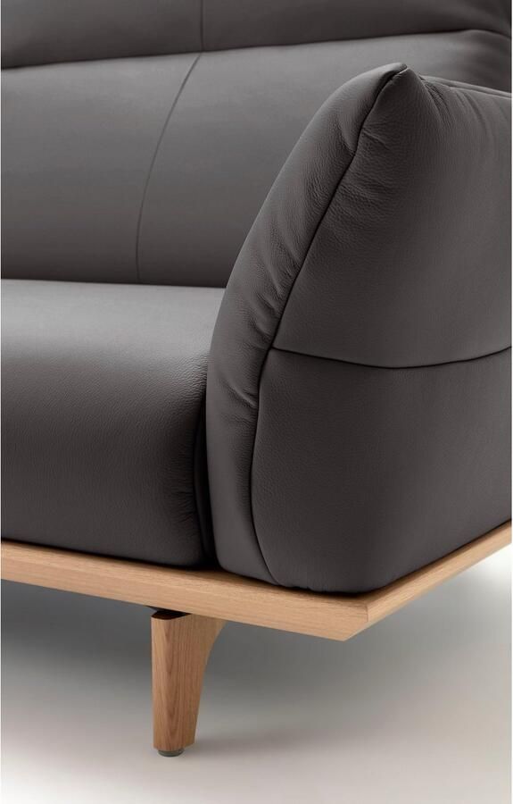 OTTO Creation BY ROLF BENZ 3-zitsbank Hs.460 Onderstel in eiken poten in natuurlijk eiken breedte 208 cm - Foto 2