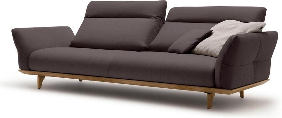 OTTO Creation BY ROLF BENZ 4-zitsbank Hs.460 Onderstel in walnotenhout walnotenhouten poten breedte 248 cm - Foto 3