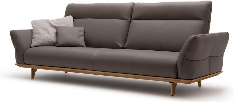 OTTO Creation BY ROLF BENZ 4-zitsbank Hs.460 Onderstel in walnotenhout walnotenhouten poten breedte 248 cm - Foto 3