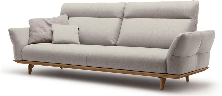 OTTO Creation BY ROLF BENZ 4-zitsbank Hs.460 Onderstel in walnotenhout walnotenhouten poten breedte 248 cm - Foto 3